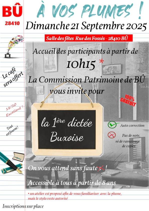 Sortir à BU(Eure et Loir). BU.