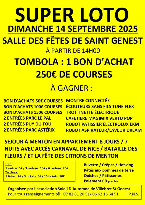 Sortir à ST GENEST(Allier). ST GENEST.
