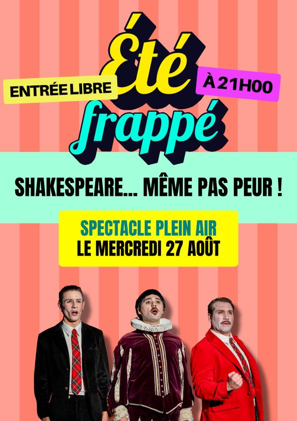 sortie à MACON, Saône et Loire. SHAKESPEARE.. MÊME PAS PEUR ! Sortir à MACON(Saône et Loire). MACON.