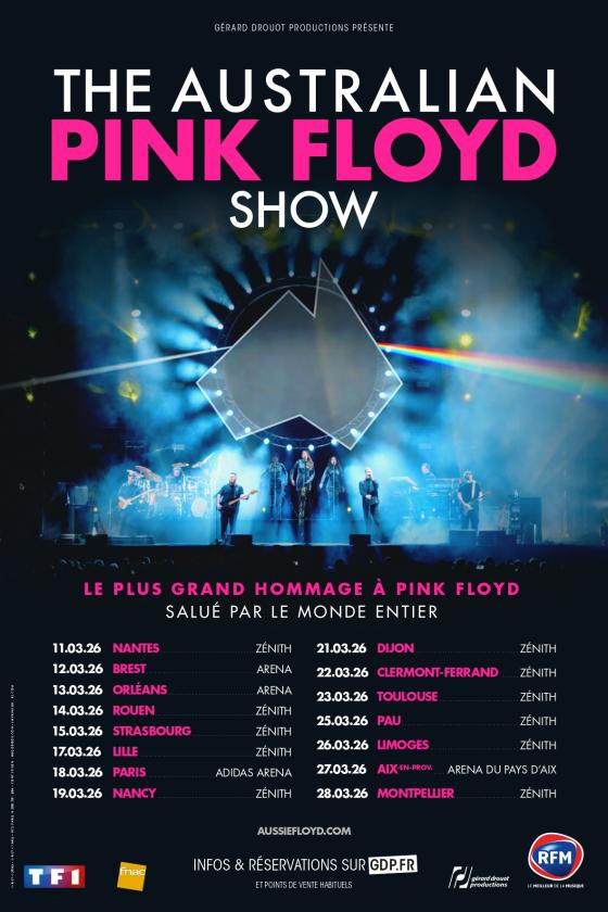 sortie à PARIS, Paris. THE AUSTRALIAN PINK FLOYD SHOW Sortir à PARIS(Paris). PARIS.