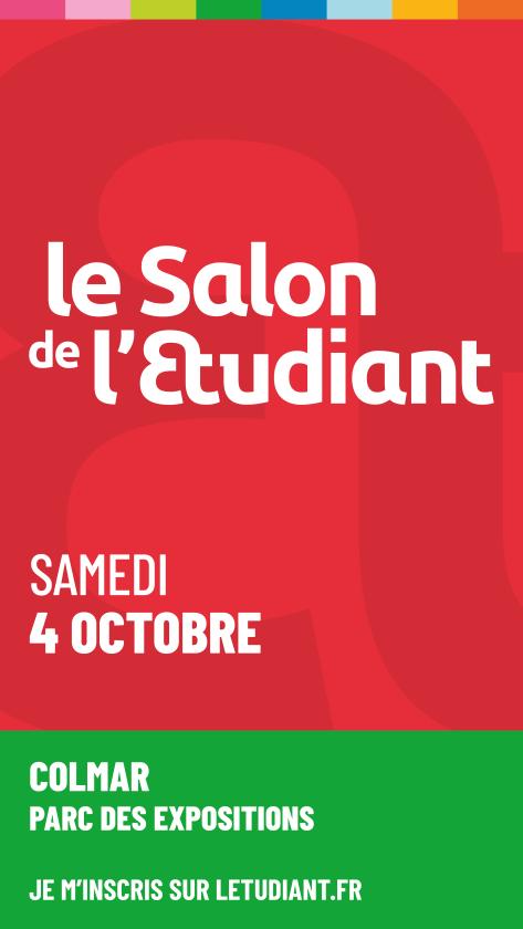 sortie à COLMAR, Haut Rhin. LE SALON DE L’ETUDIANT À COLMAR Sortir à COLMAR(Haut Rhin). COLMAR.