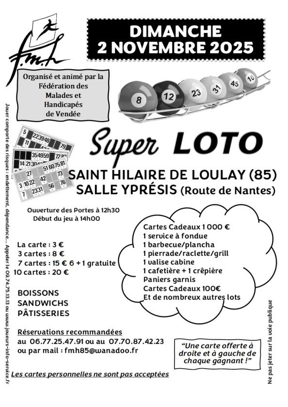 Sortir à ST HILAIRE DE LOULAY(Vendée). ST HILAIRE DE LOULAY.
