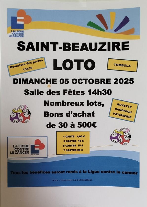 Sortir à ST BEAUZIRE(Puy de Dôme). ST BEAUZIRE.
