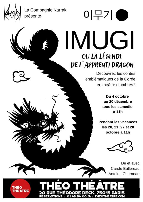 sortie à PARIS 15, Paris. IMUGI L'APPRENTI DRAGON Sortir à PARIS 15(Paris). PARIS 15.