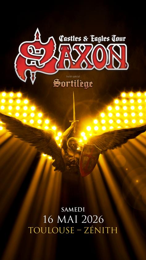 sortie à TOULOUSE, Haute Garonne. SAXON EN CONCERT Sortir à TOULOUSE(Haute Garonne). TOULOUSE.