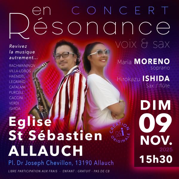 sortie à ALLAUCH, Bouches du Rhône. "EN RÉSONANCE" Sortir à ALLAUCH(Bouches du Rhône). ALLAUCH.
