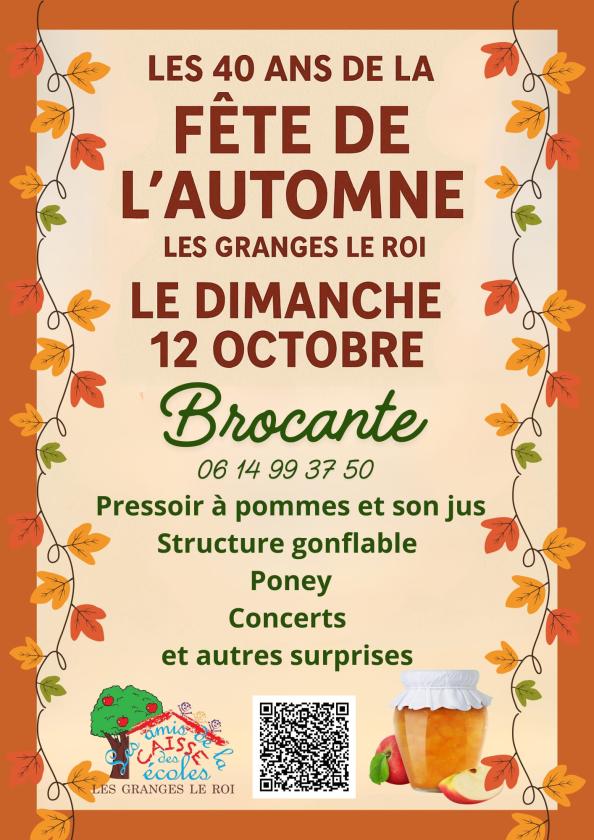 sortie à LES GRANGES LE ROI, Essonne. FÊTE DE L'AUTOMNE Sortir à LES GRANGES LE ROI(Essonne). LES GRANGES LE ROI.