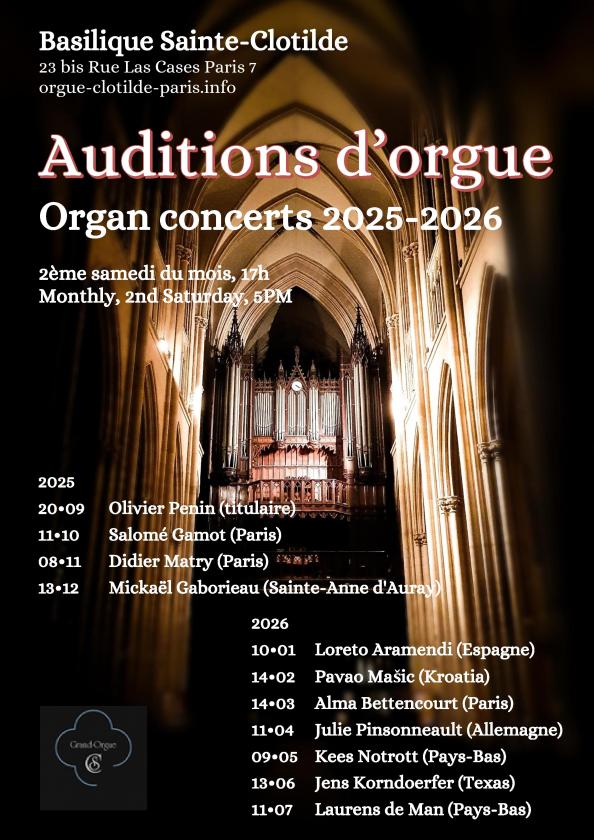 sortie à PARIS, Paris. AUDITION D'ORGUE Sortir à PARIS(Paris). PARIS.