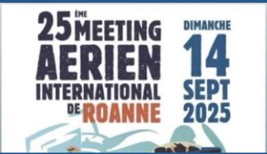 sortie à ST LEGER SUR ROANNE, Loire. MEETING AÉRIEN INTERNATIONAL DE ROANNE Sortir à ST LEGER SUR ROANNE(Loire). ST LEGER SUR ROANNE.