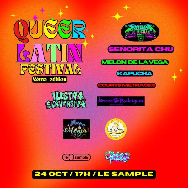 sortie à BAGNOLET, Seine Saint Denis. QUEER LATIN FESTIVAL - 2ÈME ÉDITION Sortir à BAGNOLET(Seine Saint Denis). BAGNOLET.