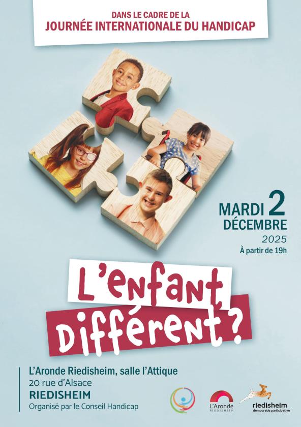 sortie à RIEDISHEIM, Haut Rhin. L'ENFANT DIFFÉRENT Sortir à RIEDISHEIM(Haut Rhin). RIEDISHEIM.