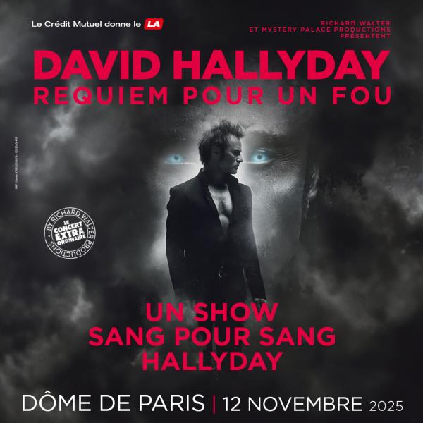 sortie à PARIS, Paris. REQUIEM POUR UN FOU : DAVID HALLYDAY Sortir à PARIS(Paris). PARIS.