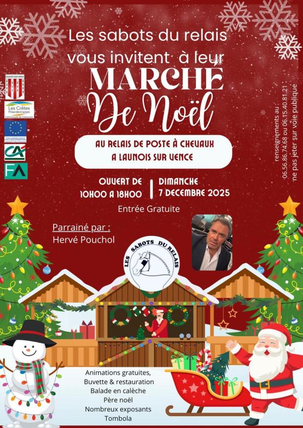 sortie à LAUNOIS SUR VENCE, Ardennes. MARCHÉ DE NOEL DES SABOTS DU RELAIS  Sortir à LAUNOIS SUR VENCE(Ardennes). LAUNOIS SUR VENCE.