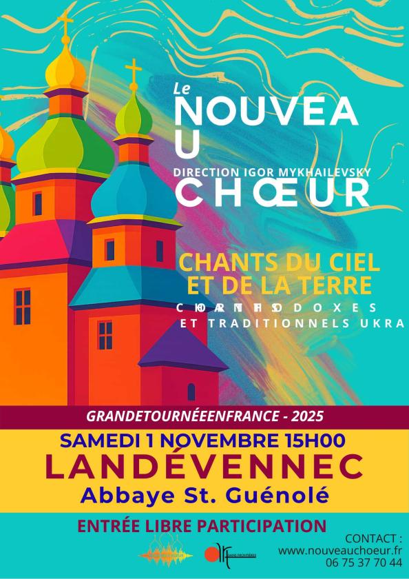 sortie à LANDEVENNEC, Finistère. LE NOUVEAU CHOEUR Sortir à LANDEVENNEC(Finistère). LANDEVENNEC.