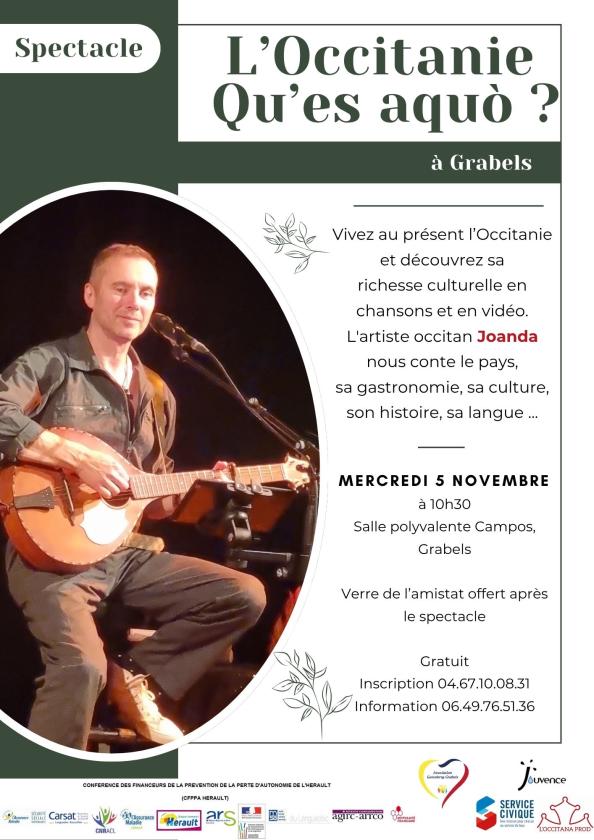 sortie à GRABELS, Hérault. L'OCCITANIE, QU’ES AQUÒ ? Sortir à GRABELS(Hérault). GRABELS.