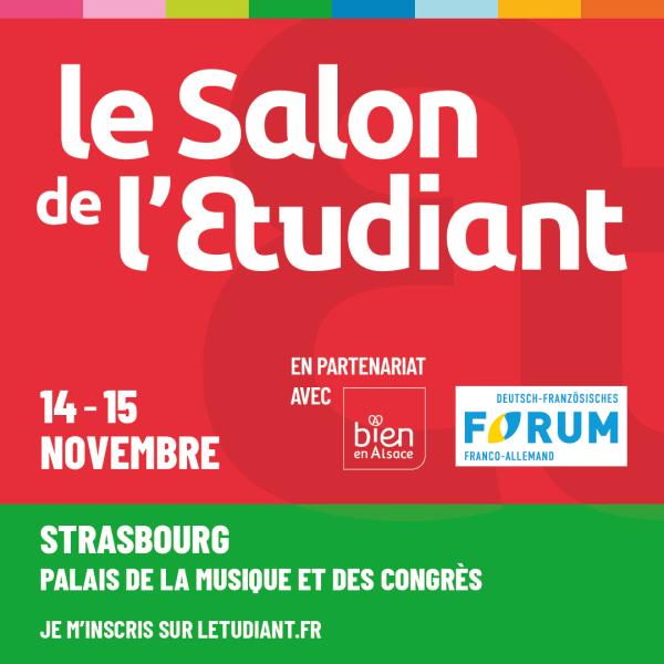 sortie à STRASBOURG, Bas Rhin. SALON DE L'ETUDIANT À STRASBOURG Sortir à STRASBOURG(Bas Rhin). STRASBOURG.