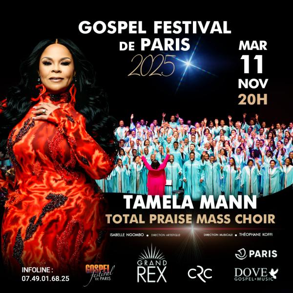 sortie à PARIS, Paris. GOSPEL FESTIVAL DE PARIS 2025 Sortir à PARIS(Paris). PARIS.