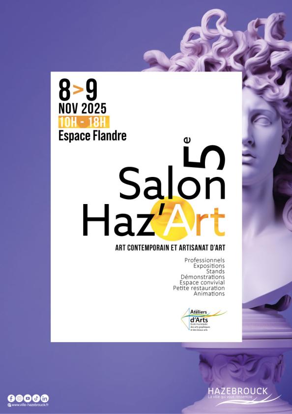 sortie à HAZEBROUCK, Nord. SALON HAZ'ART  Sortir à HAZEBROUCK(Nord). HAZEBROUCK.
