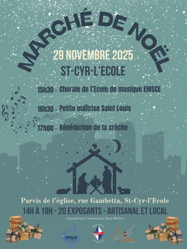 sortie à ST CYR L ECOLE, Yvelines. MARCHÉ DE NOËL ET CRÊCHE MONUMENTALE Sortir à ST CYR L ECOLE(Yvelines). ST CYR L ECOLE.