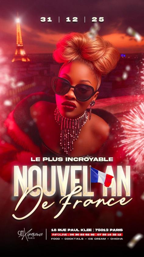 sortie à PARIS, Paris. LE PLUS INCROYABLE NOUVEL AN DE FRANCE ! Sortir à PARIS(Paris). PARIS.