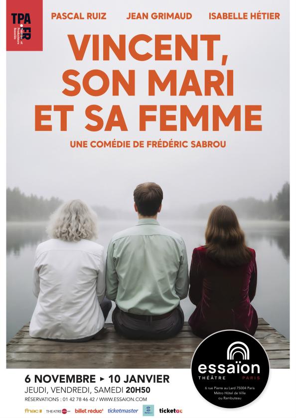 sortie à PARIS, Paris. VINCENT, SON MARI ET SA FEMME Sortir à PARIS(Paris). PARIS.