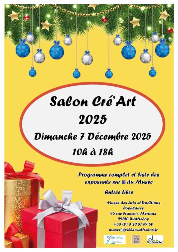 sortie à WATTRELOS, Nord. SALON "CRÉ-ART" Sortir à WATTRELOS(Nord). WATTRELOS.