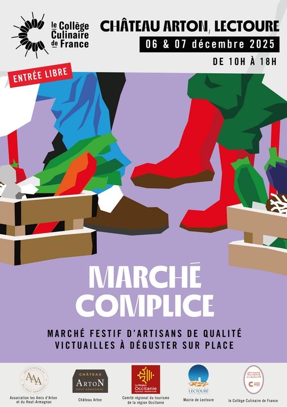 sortie à LECTOURE, Gers. MARCHÉ COMPLICE CHÂTEAU ARTON Sortir à LECTOURE(Gers). LECTOURE.