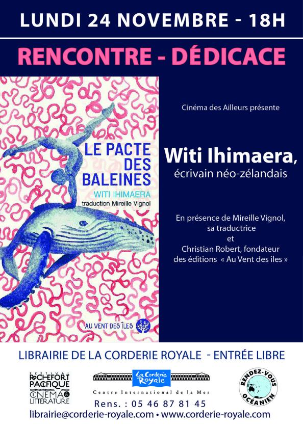 sortie à ROCHEFORT, Charente Maritime. RENCONTRE-DÉDICACE « LE PACTE DE LA BALEINE » Sortir à ROCHEFORT(Charente Maritime). ROCHEFORT.