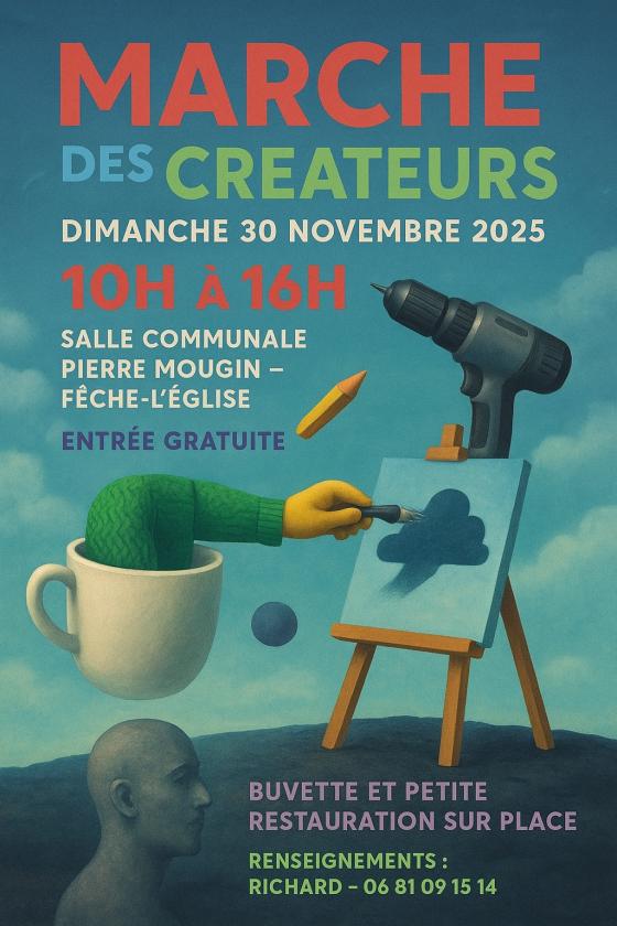 sortie à FECHE L EGLISE, Territoire de Belfort. MARCHÉ DES CRÉATEURS Sortir à FECHE L EGLISE(Territoire de Belfort). FECHE L EGLISE.