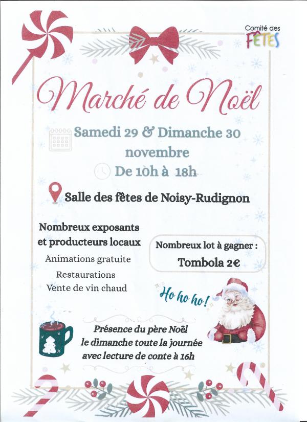 sortie à NOISY RUDIGNON, Seine et Marne. MARCHÉ DE NOEL Sortir à NOISY RUDIGNON(Seine et Marne). NOISY RUDIGNON.