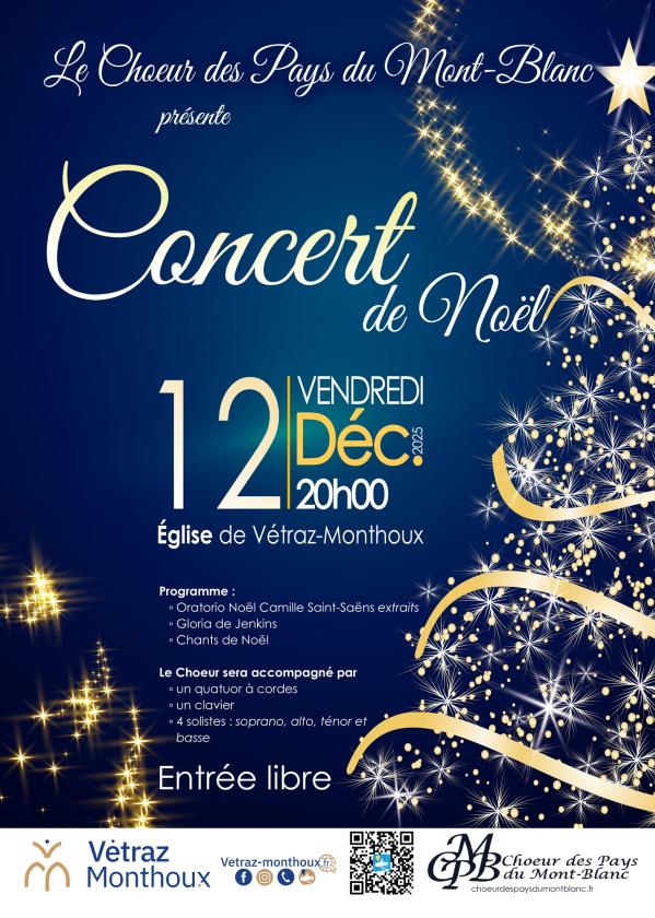 sortie à VETRAZ MONTHOUX, Haute Savoie. CONCERT DE NOËL Sortir à VETRAZ MONTHOUX(Haute Savoie). VETRAZ MONTHOUX.