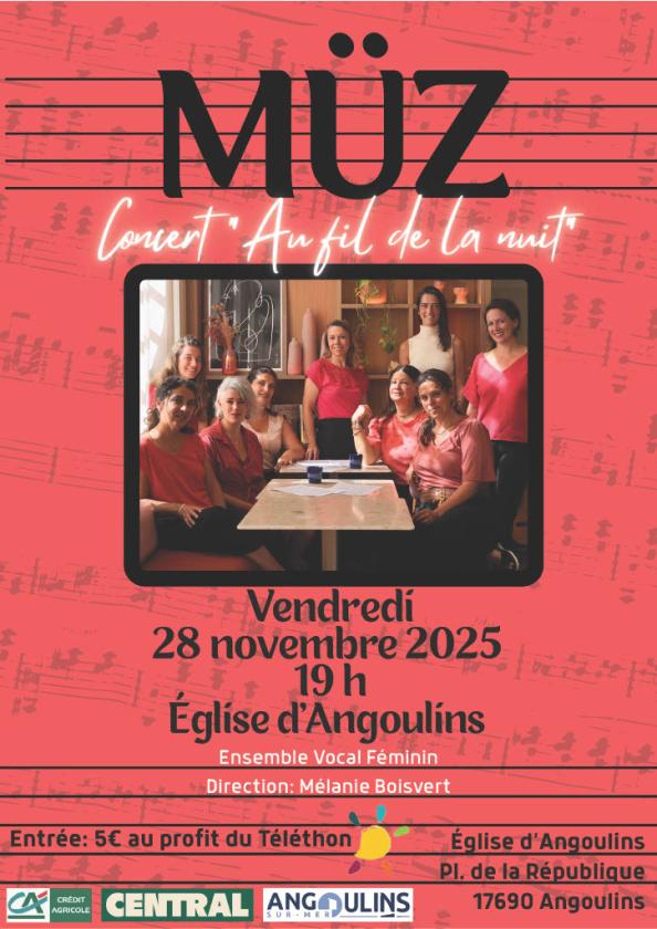 sortie à ANGOULINS, Charente Maritime. AU FIL DE LA NUIT Sortir à ANGOULINS(Charente Maritime). ANGOULINS.