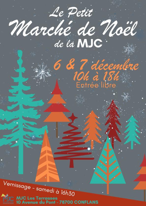 sortie à CONFLANS STE HONORINE, Yvelines. PETIT MARCHÉ DE NOËL DE LA MJC Sortir à CONFLANS STE HONORINE(Yvelines). CONFLANS STE HONORINE.