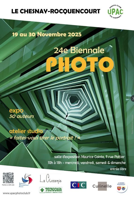 sortie à LE CHESNAY, Yvelines. 24E BIENNALE D’ART PHOTOGRAPHIQUE DE L’UPAC Sortir à LE CHESNAY(Yvelines). LE CHESNAY.