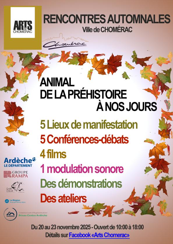 sortie à CHOMERAC, Ardèche. LES RENCONTRES AUTOMNALES Sortir à CHOMERAC(Ardèche). CHOMERAC.
