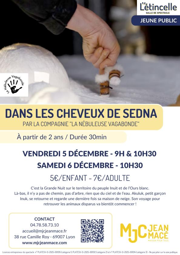 sortie à LYON, Rhône. DANS LES CHEVEUX DE SEDNA Sortir à LYON(Rhône). LYON.