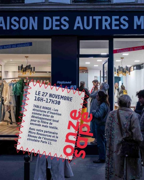 sortie à PARIS, Paris. TABLE RONDE À LA MAISON DES AUTRES MODES Sortir à PARIS(Paris). PARIS.