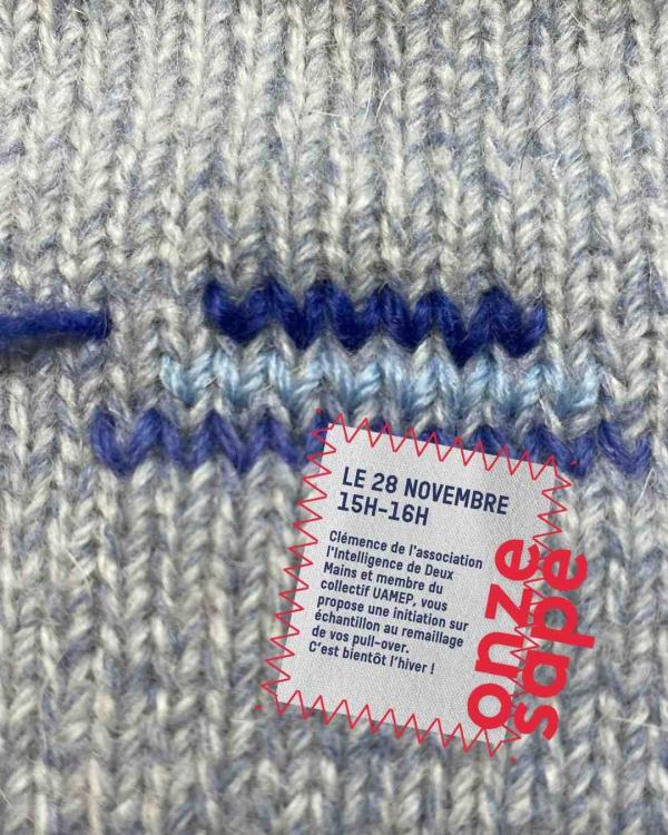 sortie à PARIS, Paris. ATELIER RÉPARATION MAILLES Sortir à PARIS(Paris). PARIS.