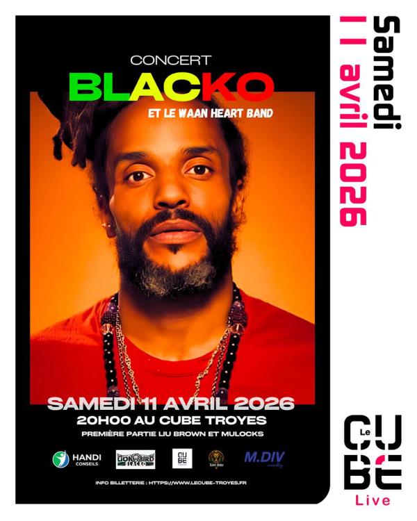 sortie à TROYES, Aube. CONCERT DE BLACKO Sortir à TROYES(Aube). TROYES.