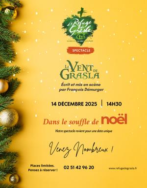 sortie à LES BROUZILS, Vendée. "LE VENT DE GRASLA" DANS LA MAGIE DE NOËL Sortir à LES BROUZILS(Vendée). LES BROUZILS.