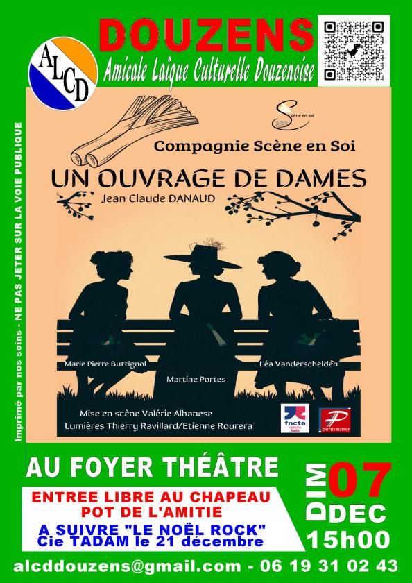 sortie à DOUZENS, Aude. UN OUVRAGE DE DAMES Sortir à DOUZENS(Aude). DOUZENS.