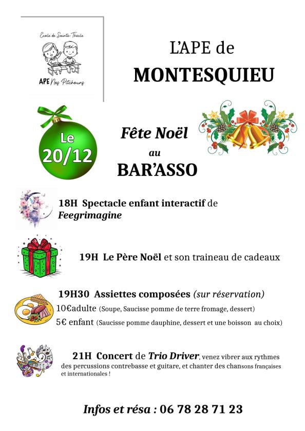 sortie à MONTESQUIEU, Tarn et Garonne. FÊTE DE NOËL Sortir à MONTESQUIEU(Tarn et Garonne). MONTESQUIEU.