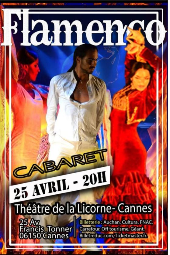 sortie à LA BOCCA, Alpes Maritimes. FLAMENCO CABARET - AL ANDALUS Sortir à LA BOCCA(Alpes Maritimes). LA BOCCA.