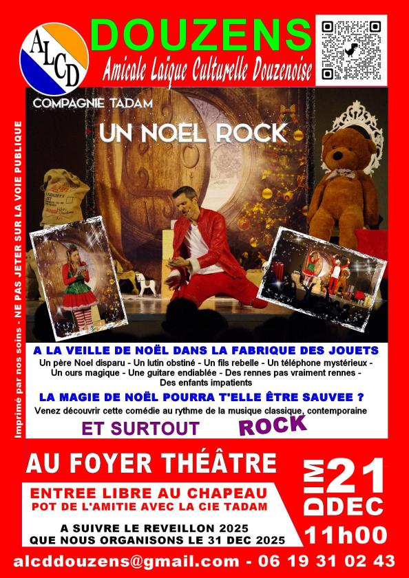 sortie à DOUZENS, Aude. UN NOËL ROCK Sortir à DOUZENS(Aude). DOUZENS.