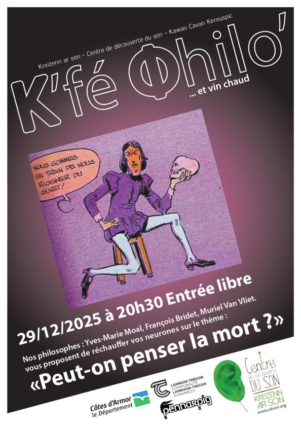 sortie à CAVAN, Côtes d'Armor. CONFERENCE PHILO & VIN CHAUD Sortir à CAVAN(Côtes d'Armor). CAVAN.