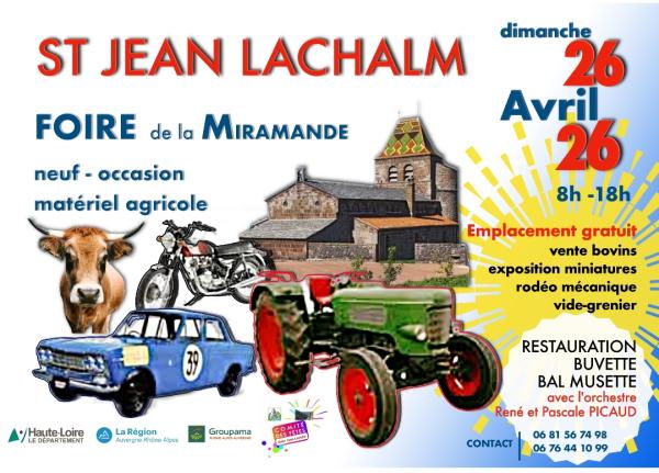 Sortir &agrave; ST JEAN LACHALM(Haute Loire). ST JEAN LACHALM.