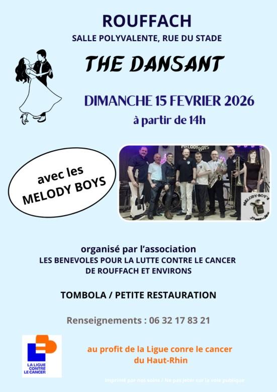 sortie à ROUFFACH, Haut Rhin. THE DANSANT Sortir à ROUFFACH(Haut Rhin). ROUFFACH.