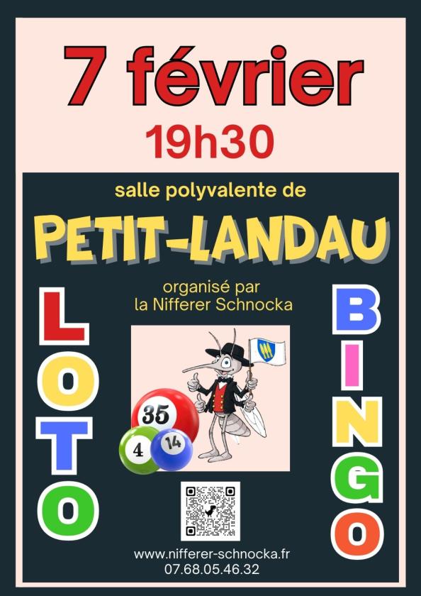 sortie à NIFFER, Haut Rhin. LOTO BINGO Sortir à NIFFER(Haut Rhin). NIFFER.