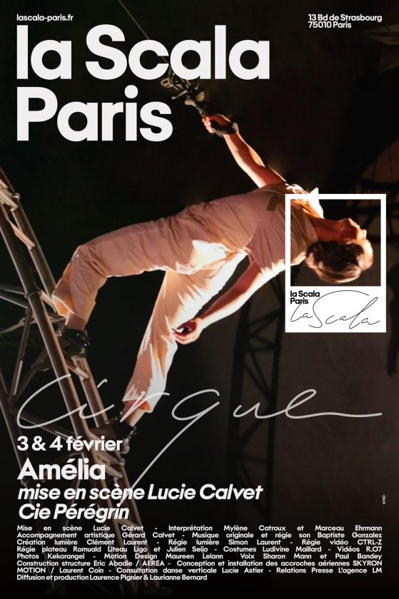 sortie à PARIS, Paris. AMELIA (THÉÂTRE-ACROBATIE AÉRIENNE-DANSE) Sortir à PARIS(Paris). PARIS.