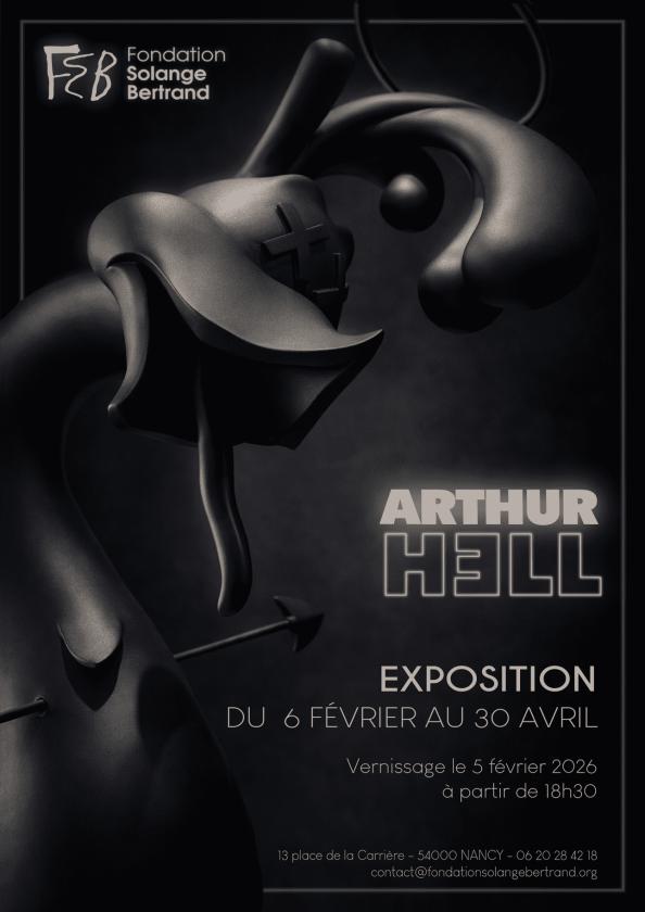 sortie à NANCY, Meurthe et Moselle. EXPOSITION ARTHUR HELL Sortir à NANCY(Meurthe et Moselle). NANCY.